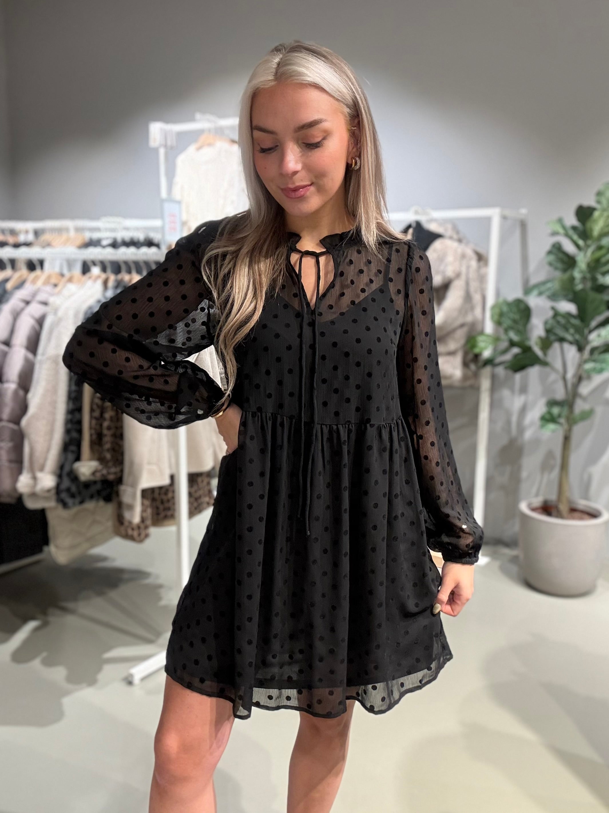 PCROBERTA Short Dress - Black